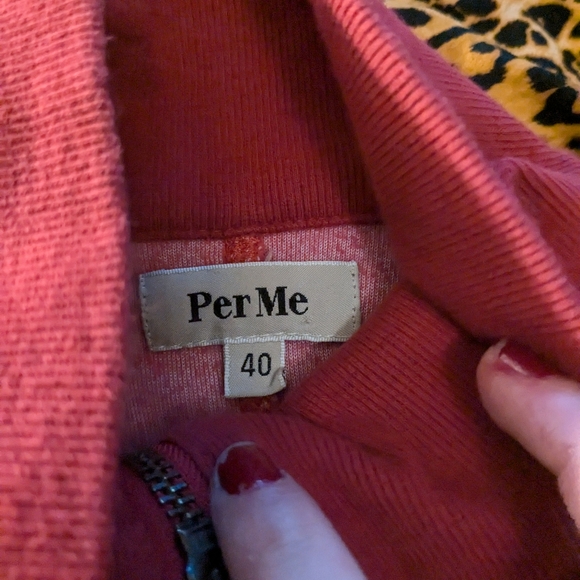 Per me red velvet track suit - Picture 4 of 7